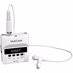 Enregistreur audio - TASCAM - DR-10LW - Micro Lavalier - Contrôle automatique - Filtre à coupe basse