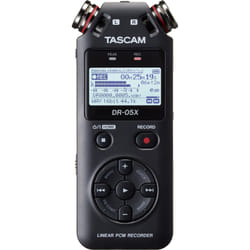 Tascam DR-05X dictaphone Carte flash Noir