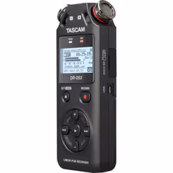 Tascam DR-05X dictaphone Carte flash Noir