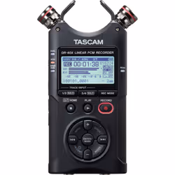 Tascam DR-40X dictaphone Carte flash Noir
