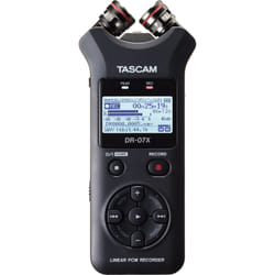 Tascam DR-07X dictaphone Carte flash Noir