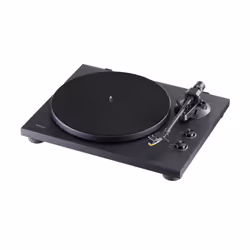 TEAC TN-280BT-B, Tourne-disque entraîné par courroie, Noir, Aluminium, 33 1/3 tr/min, 45 tr/min, Moteur CC