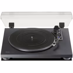 TEAC TN-180BT-A3, Tourne-disque entraîné par courroie, Semi-automatique, Noir, Panneaux MDF, Plastique, 33 1/3,45,78 tr/min