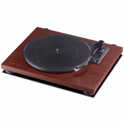 TEAC TN-180BT-A3 Tourne-disque entraîné par courroie Noir, Cerise Semi-automatique
