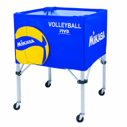 MIKASA AC-BC200W, Sports equipment cart, Autonome, Balle, Bleu, Jaune, 1000 mm, 640 mm