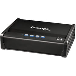 MASTER LOCK MLD08E coffre-fort Acier inoxydable Noir