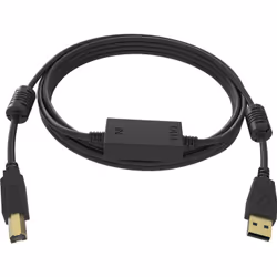 Vision TC 15MUSB+/BL, 15 m, USB A, USB B, USB 2.0, 480 Mbit/s, Noir