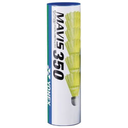 YONEX Mavis 350 6 pièce(s) Volant synthétique Jaune