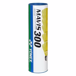 Tube de 6 volants de badminton Yonex Mavis 300