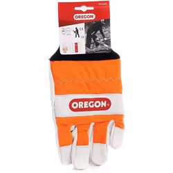 Grâce à leur couleur orange vif, les gants de protection anti-coupures Oregon sont bien visibles et offrent ainsi une sécurit ...