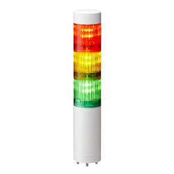 PATLITE LR4-302WJNW-RYG éclairage d'alarme Fixé Orange/Vert/Rouge LED