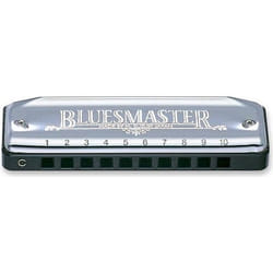 SUZUKI BLUESMASTER Harmonica diatonique en Do - Finition chromée