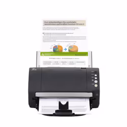 Fujitsu fi-7140, 216 x 5588 mm, 600 x 600 DPI, 24 bit, 40 ppm, 40 ppm, 80 ipm
