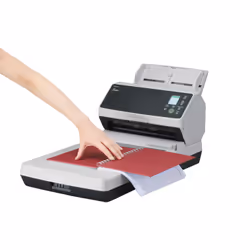 Ricoh fi-8290 Numériseur chargeur automatique de documents (adf) + chargeur manuel 600 x 600 DPI A4 Noir, Gris - Vue supplémentaire 4