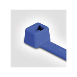 Hellermanntyton - 111-00659 T18R-E/TFE-BU Serre-câble 101.60 mm 2.50 mm bleu résiste aux produits chimiques 1 pc(s) R012221