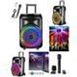Enceinte Portable Karaoke - MSD - 700W - Bluetooth 5.0 - LED RGB - Micro sans fil HQ