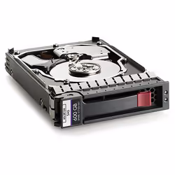 HPE 600GB, 6G, SAS, 15K rpm, LFF, 3.5-inch, 3.5", 600 Go, 15000 tr/min