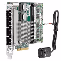 HPE SmartArray P822/2GB FBWC 6Gb 2-ports-Int/4-ports Ext SAS Controller, SAS, SATA, PCI Express x8, 0, 1, 1+0, 5, 6, 50, 60, ...