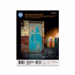 HP Premium Satin 20 sht/A2+/458 x 610 mm (18 x 24 in), Satin, 240 g/m², Blanc, 248 µm, 1 année(s), 93%