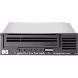 HPE StorageWorks LTO5 Ultrium 3000 SAS, Disque de stockage, Cartouche à bande, 2:1, LTO, Noir