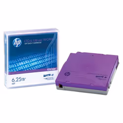 HPE C7976W, Bande de données vierge, LTO, 6,25 To, 2,5:1, Violet, Métal