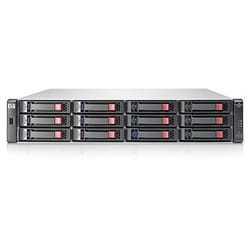 HPE P2000 G3 SAS MSA Dual Controller LFF boîtier de disques Rack (2 U)