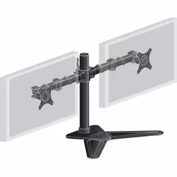 iiyama DS1002D-B1, 10 kg, 25,4 cm (10"), 76,2 cm (30"), 100 x 100 mm, Réglage de la hauteur, Noir