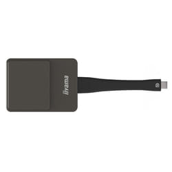 iiyama WP D002C connecteur de télévision intelligent USB 4K Ultra HD Noir, Argent