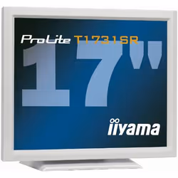 iiyama ProLite T1731SR-1 écran plat de PC 17" LED Écran tactile Dessus de table Blanc