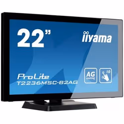 iiyama ProLite T2236MSC écran plat de PC 21.5" Full HD LED Écran tactile Noir