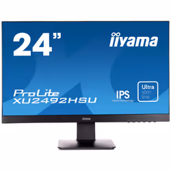 iiyama ProLite XU2492HSU, 60,5 cm (23.8"), 1920 x 1080 pixels, Full HD, LED, 5 ms, Noir