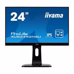iiyama ProLite XUB2492HSU-B1, 60,5 cm (23.8"), 1920 x 1080 pixels, Full HD, LED, 5 ms, Noir