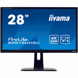iiyama ProLite B2875UHSU-B1, 71,1 cm (28"), 3840 x 2160 pixels, 4K Ultra HD, LED, 1 ms, Noir