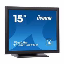 iiyama T1531SR-B5, 38,1 cm (15"), 1024 x 768 pixels, XGA, 300 cd/m², 0,297 x 0,297 mm, 700:1