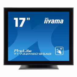 iiyama ProLite T1732MSC-B5AG, 43,2 cm (17"), 1280 x 1024 pixels, LED, 5 ms, Noir