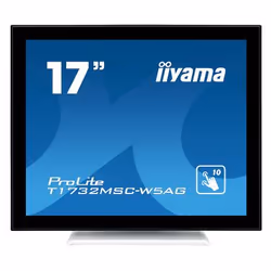 iiyama ProLite T1732MSC-W5AG écran plat de PC 17" LED Écran tactile Blanc
