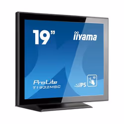 iiyama ProLite T1932MSC-B5X, 48,3 cm (19"), 1280 x 1024 pixels, LED, 14 ms, Noir