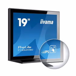 iiyama ProLite T1932MSC-B5X écran plat de PC 19" LED Écran tactile Dessus de table Noir