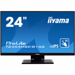 iiyama ProLite T2454MSC-B1AG, 60,5 cm (23.8"), 1920 x 1080 pixels, Full HD, LED, 4 ms, Noir