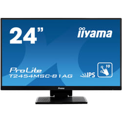 iiyama ProLite T2454MSC-B1AG écran plat de PC 23.8" Full HD LED Écran tactile Multi-utilisateur Noir