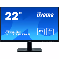 iiyama ProLite XU2292HS-B1, 54,6 cm (21.5"), 1920 x 1080 pixels, Full HD, LED, 4 ms, Noir
