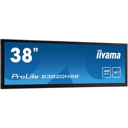iiyama S3820HSB-B1 affichage de messages Écran plat de signalisation numérique 38" LED 1000 cd/m² Noir 24/7
