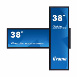 iiyama S3820HSB-B1 affichage de messages Écran plat de signalisation numérique 38" LED 1000 cd/m² Noir 24/7