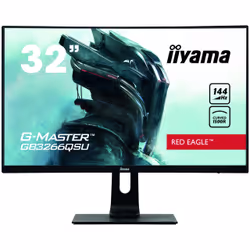 iiyama G-MASTER GB3266QSU-B1 LED display 31.5" Quad HD Noir