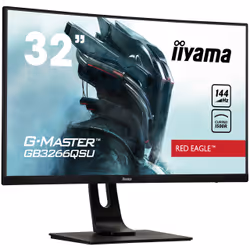 iiyama G-MASTER GB3266QSU-B1 LED display 31.5" Quad HD Noir