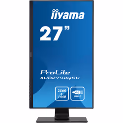 iiyama ProLite XUB2792QSC-B1 écran plat de PC 27" Wide Quad HD LED Noir