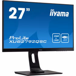 iiyama ProLite XUB2792QSC-B1 écran plat de PC 27" Wide Quad HD LED Noir