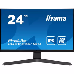 iiyama ProLite XUB2496HSU-B1, 60,5 cm (23.8"), 1920 x 1080 pixels, Full HD, LED, 1 ms, Noir