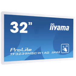 iiyama ProLite TF3239MSC-W1AG écran plat de PC 31.5" Full HD LED Écran tactile Multi-utilisateur Blanc