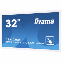 iiyama ProLite TF3239MSC-W1AG écran plat de PC 80 cm (31.5") Full HD LED Écran tactile Blanc - Vue supplémentaire 6